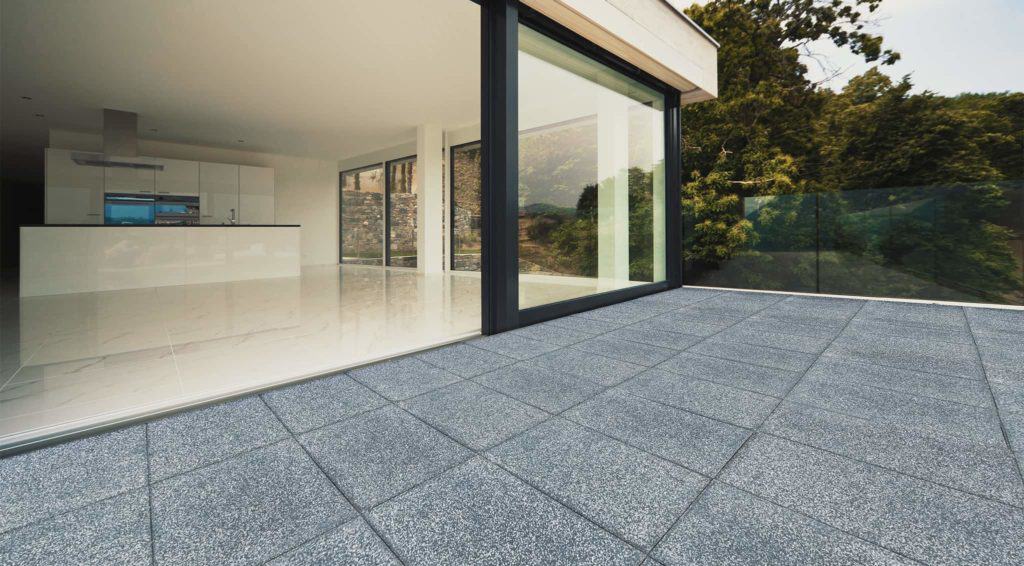 Granitium lastra in calcestruzzo casa privata pavimento per esterni pavimento galleggiante